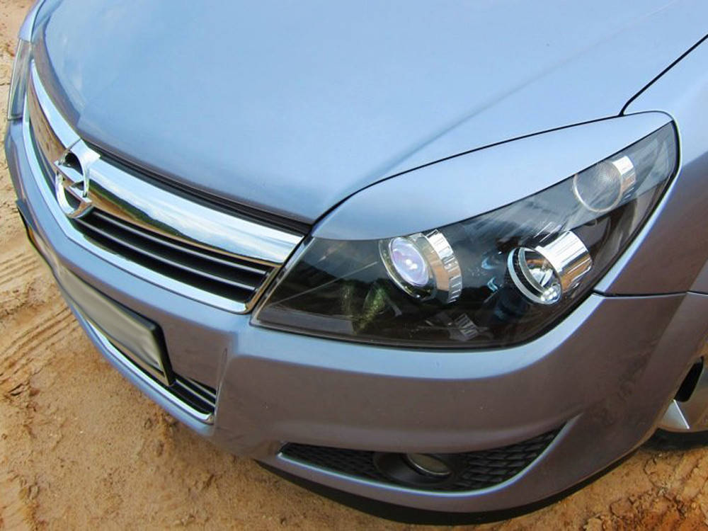 Реснички на фары Opel Astra H 2004-2014 Накладки фар авто Бровки для Опель Астра Х, Черный
Реснички на фары Opel Astra H 2004-2014 Накладки фар авто Бровки для Опель Астра Х, Черный