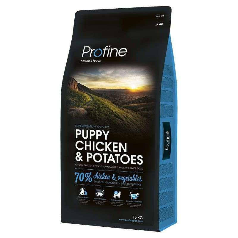 Profine Puppy Chicken and Potatoes корм для щенков и молодых собак с курицей и картофелем 15кг
Profine Puppy Chicken and Potatoes корм для щенков и молодых собак с курицей и картофелем 15кг