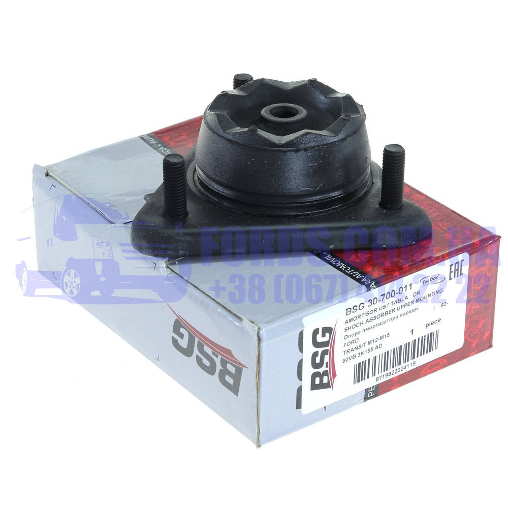 Опора амортизатора переднего FORD TRANSIT 1991-2000 (6763456/92VB3K155AD/BSG30700011) BSG
Опора амортизатора переднего FORD TRANSIT 1991-2000 (6763456/92VB3K155AD/BSG30700011) BSG
