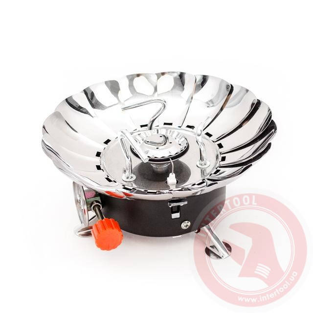 Горелка газовая туристическая с защитой от ветра INTERTOOL (GS-0011)
Горелка газовая туристическая с защитой от ветра INTERTOOL (GS-0011)