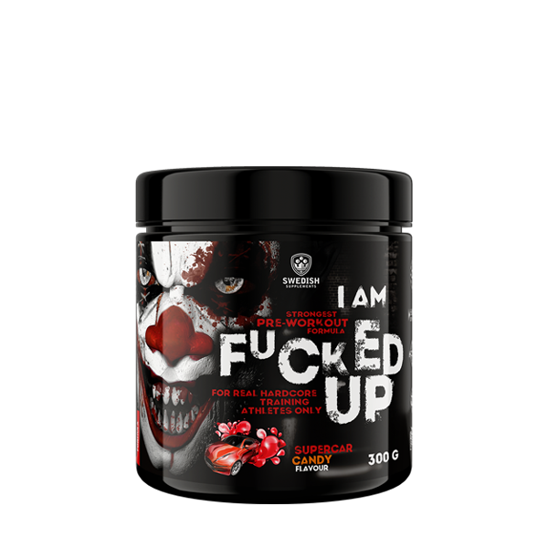 Предтренировочный комплекс Swedish Supplements Sw_Fucked Up Joker 300 грамм supercar candy
Предтренировочный комплекс Swedish Supplements Sw_Fucked Up Joker 300 грамм supercar candy