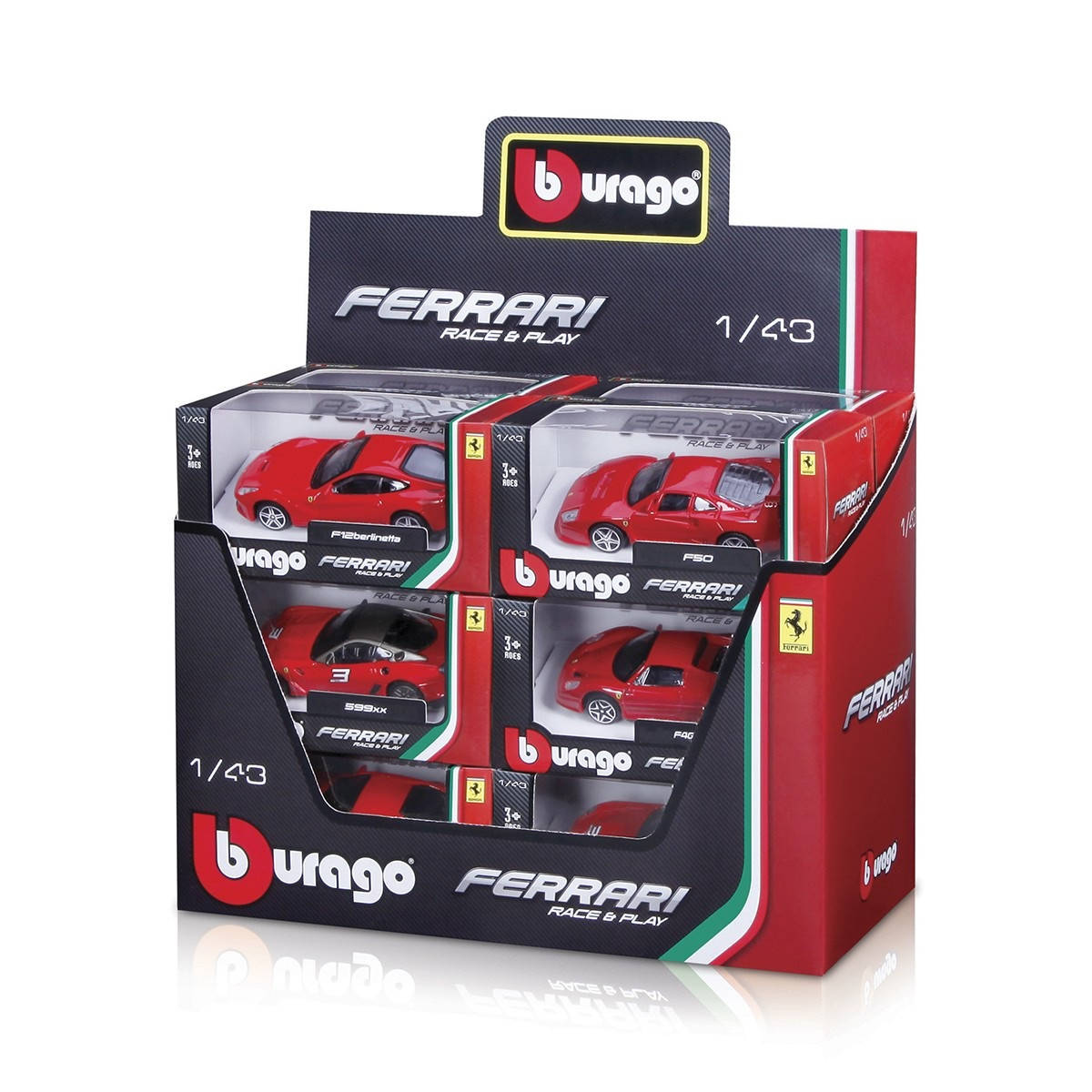 Автомодель "Bburago" Ferrari (1:43) асорті №18-36100/18-36000/КіддіСвіт/(12)
Автомодель "Bburago" Ferrari (1:43) асорті №18-36100/18-36000/КіддіСвіт/(12)