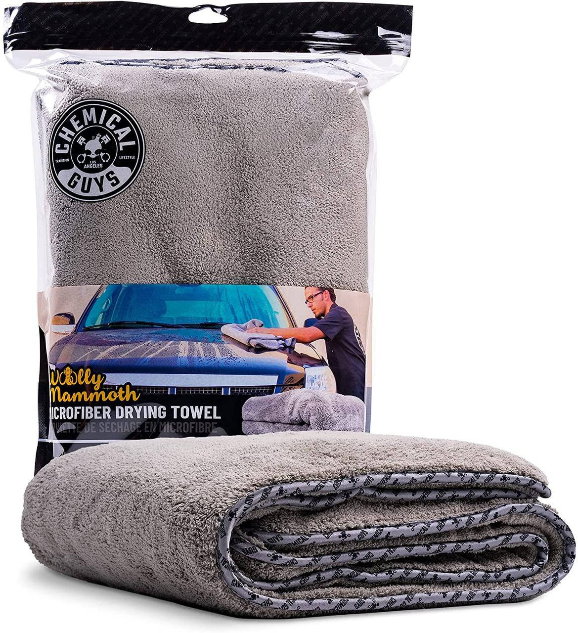 Микрофибровое полотенце Chemical Guys для сушки Шерстяной мамонт Woolly Mammoth Microfiber, MIC_1995
Микрофибровое полотенце Chemical Guys для сушки Шерстяной мамонт Woolly Mammoth Microfiber, MIC_1995