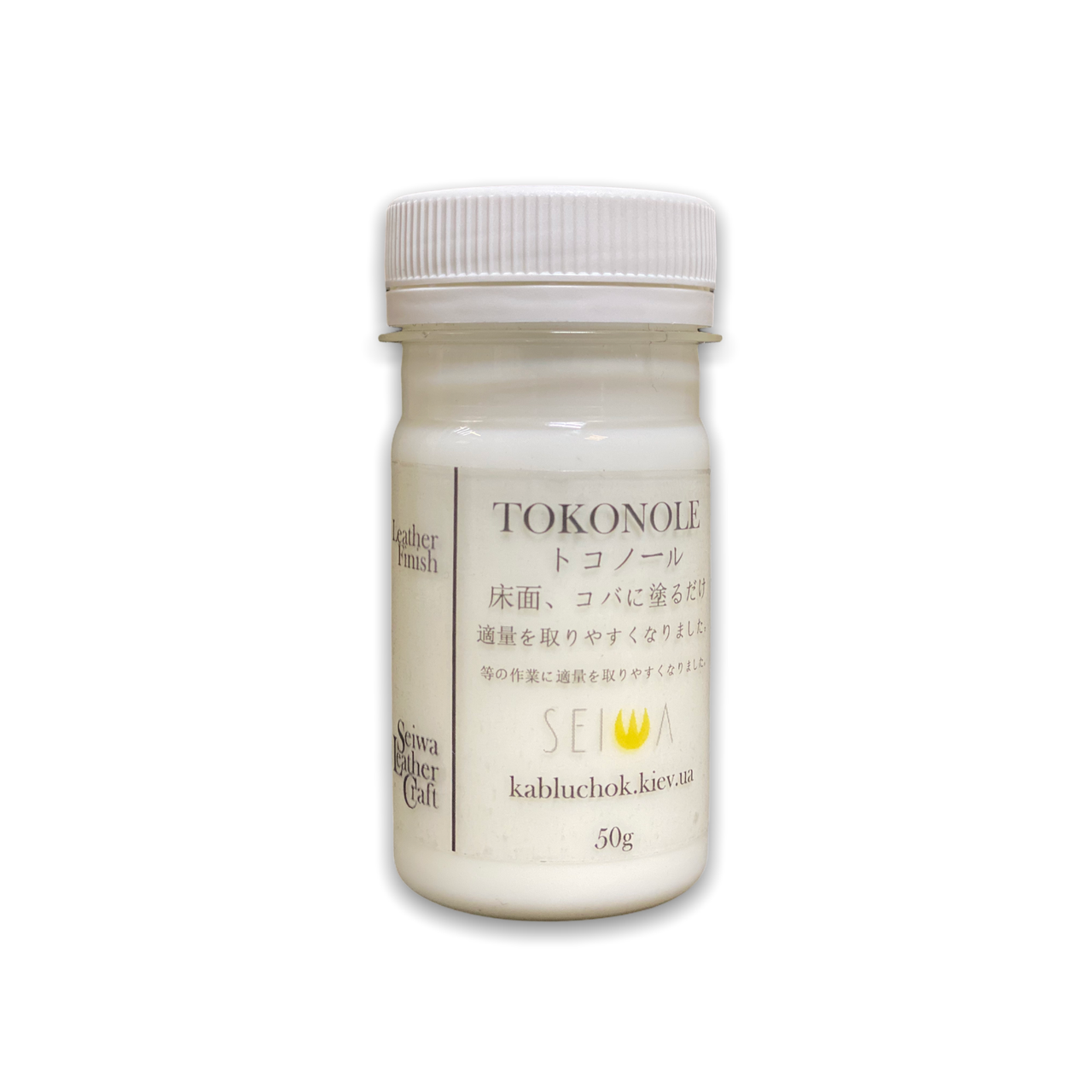 Средство для уреза кожи SEIWA TOKONOLE черный, коричневый, бесцветный 20/50/120/500г 50, бесцветный
Средство для уреза кожи SEIWA TOKONOLE черный, коричневый, бесцветный 20/50/120/500г 50, бесцветный