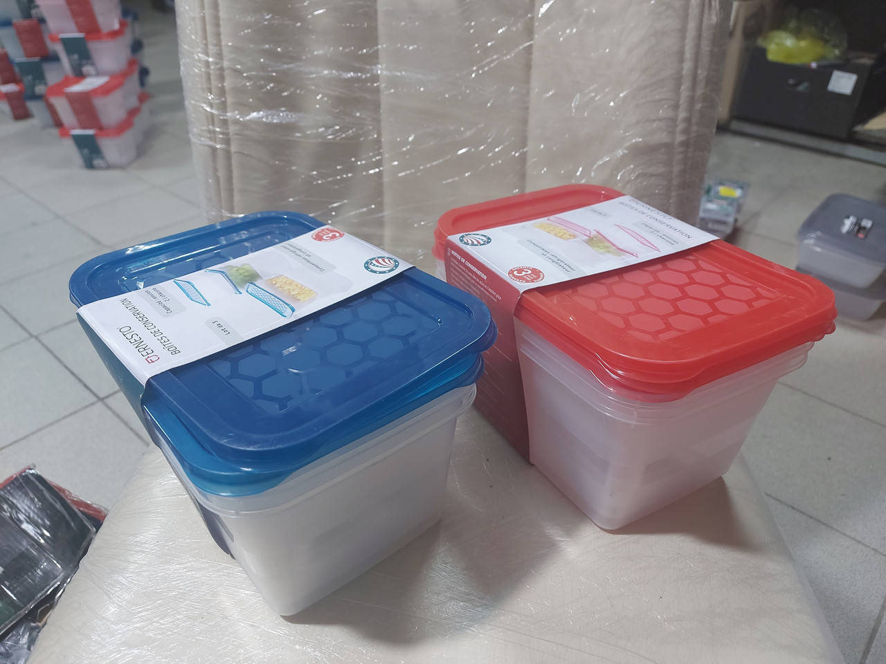 Набор контейнеров для пищевых продуктов 3 шт. по 2 л. Ernesto (стоимость указана за 1 набор). 
Набор контейнеров для пищевых продуктов 3 шт. по 2 л. Ernesto (стоимость указана за 1 набор).