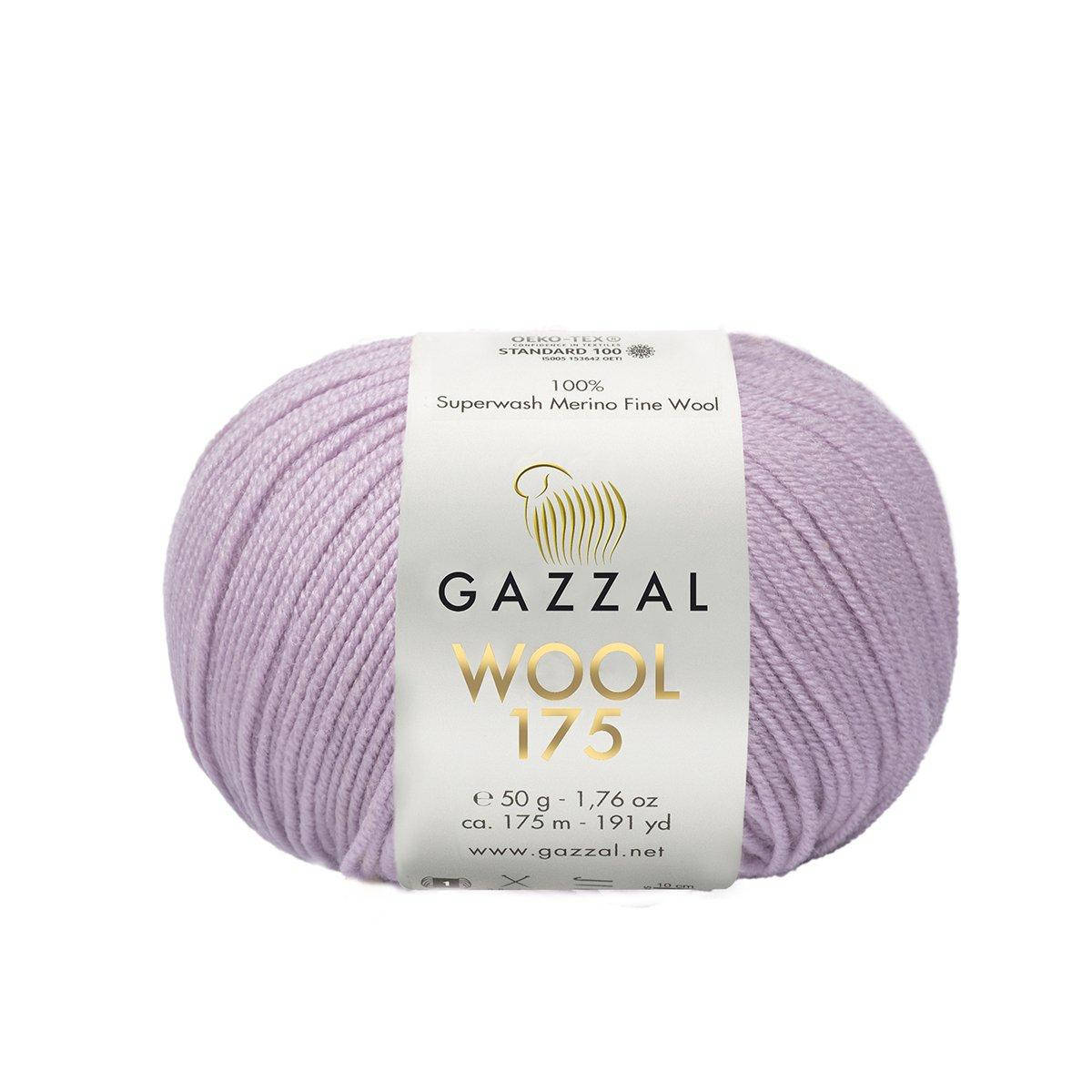 Gazzal Wool 175 (Газзал Вул 175) № 349 сиреневый (Пряжа мериносовая, нитки для вязания)
Gazzal Wool 175 (Газзал Вул 175) № 349 сиреневый (Пряжа мериносовая, нитки для вязания)