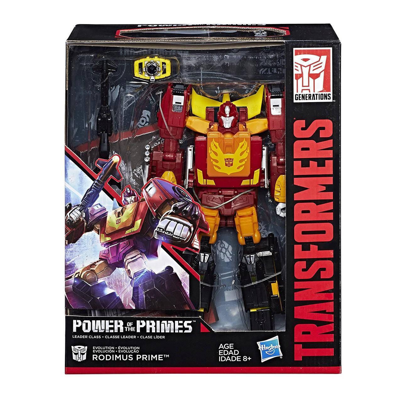 Трансформер 4в1 Родимус Прайм + Хот Род 23см - Rodimus + Hot Rod, Power of the Primes, Leader Class, Hasbro
Трансформер 4в1 Родимус Прайм + Хот Род 23см - Rodimus + Hot Rod, Power of the Primes, Leader Class, Hasbro