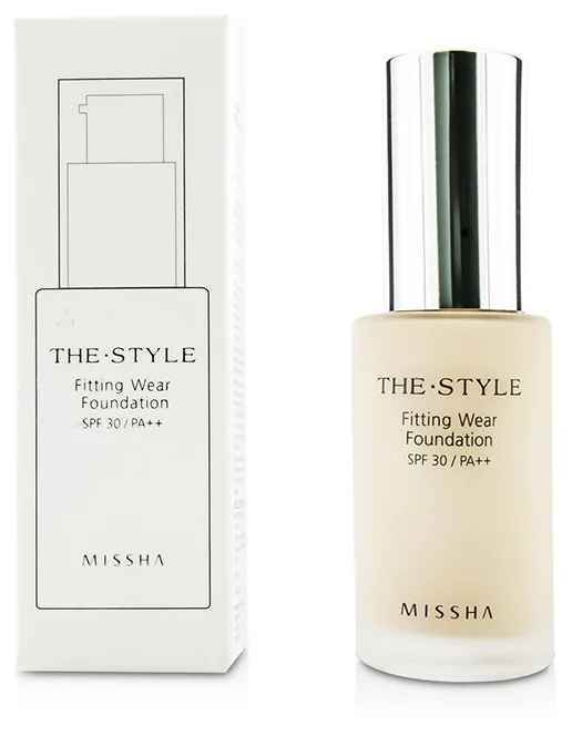Тональный крем Missha The Style Fitting Wear Foundation SPF 30/Pa++ 
Тональный крем Missha The Style Fitting Wear Foundation SPF 30/Pa++