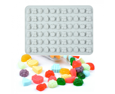 Силіконова форма для цукерок, льоду, мармеладу Фрукти, 60 шт, Разные цвета
Силіконова форма для цукерок, льоду, мармеладу Фрукти, 60 шт, Разные цвета