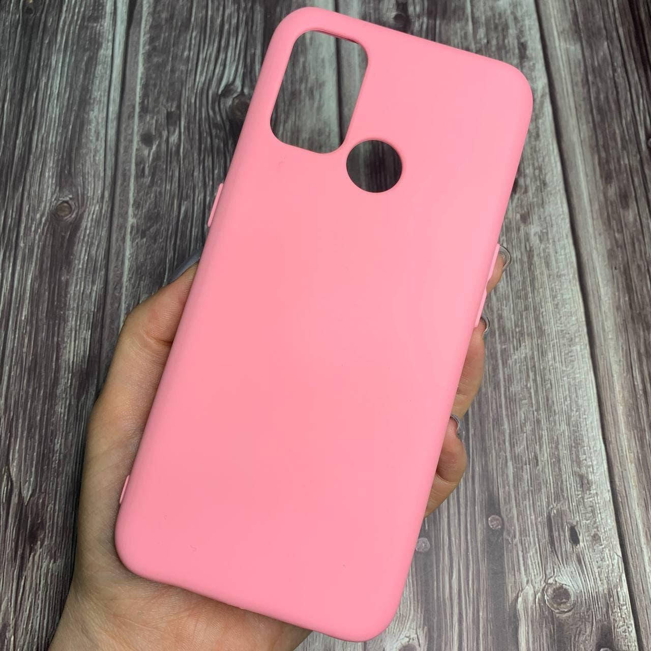 Чехол для Oppo A53 Silicone Case с бархатом накладка с закрытым низом чехол на оппо а53 розовый 
Чехол для Oppo A53 Silicone Case с бархатом накладка с закрытым низом чехол на оппо а53 розовый