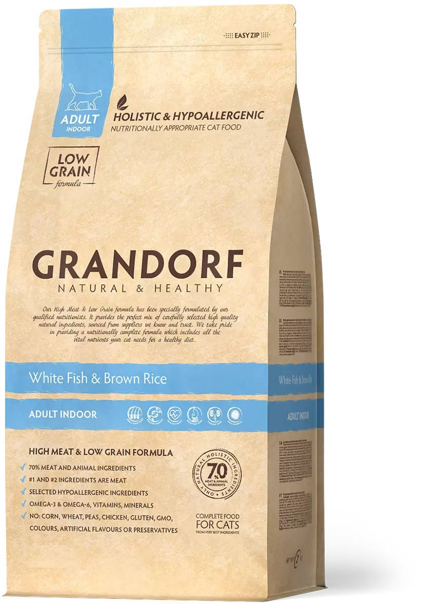 Сухой корм Grandorf White fish & Potato ADULT SENSITIVE для кошек с чувствительным пищеварением белая рыба с
Сухой корм Grandorf White fish & Potato ADULT SENSITIVE для кошек с чувствительным пищеварением белая рыба с