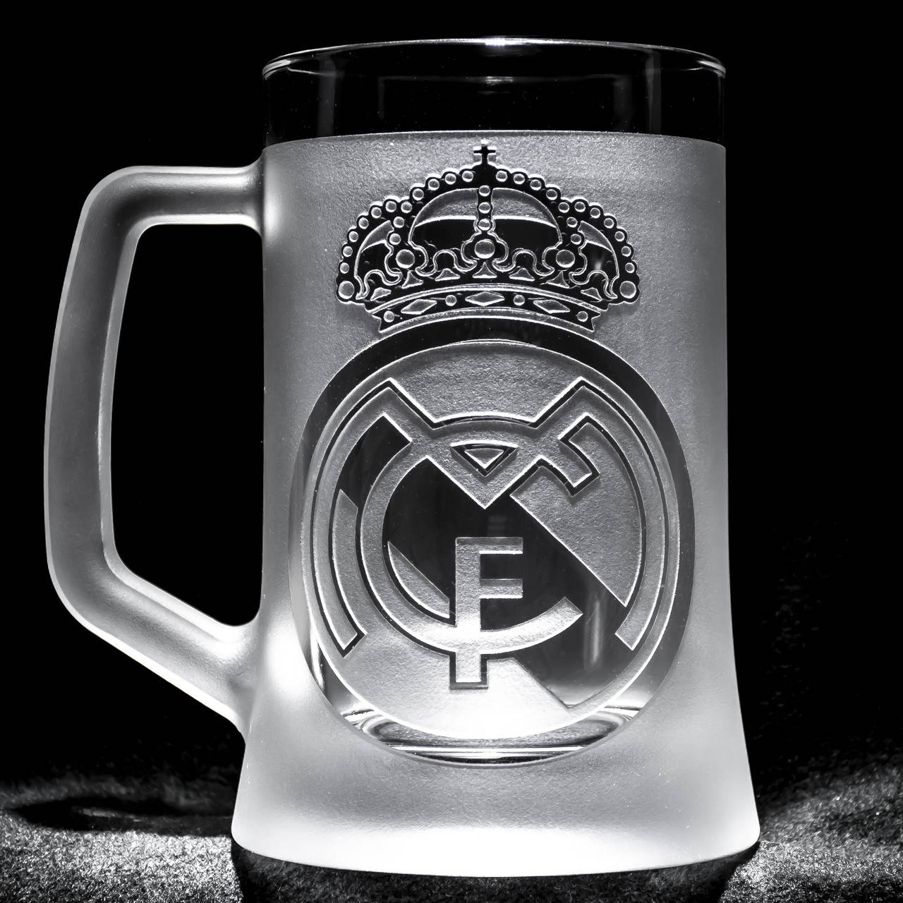 Бокал для пива с гравировкой логотипа футбольного клуба Реал Мадрид FC Real Madrid, матовая SandDec, Прозрачный
Бокал для пива с гравировкой логотипа футбольного клуба Реал Мадрид FC Real Madrid, матовая SandDec, Прозрачный