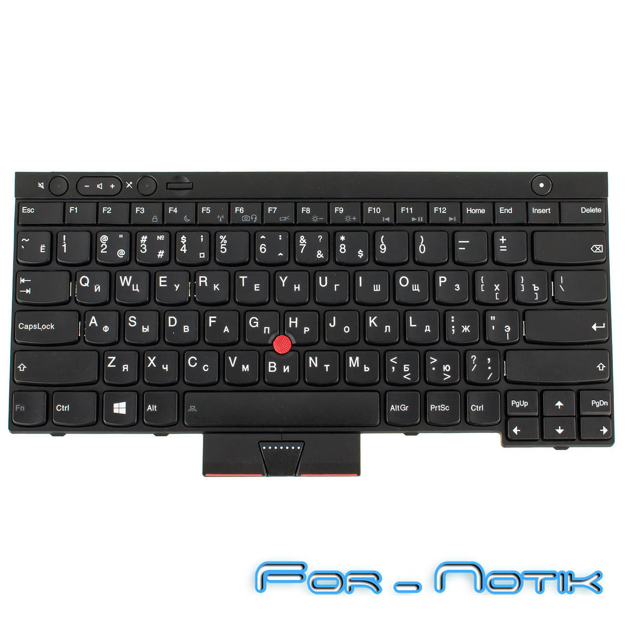 Клавиатура для ноутбука LENOVO (Thinkpad: T430, T430i, T430S, T530, T530I, X230, X230i, X230S) rus, black, Черный
Клавиатура для ноутбука LENOVO (Thinkpad: T430, T430i, T430S, T530, T530I, X230, X230i, X230S) rus, black, Черный