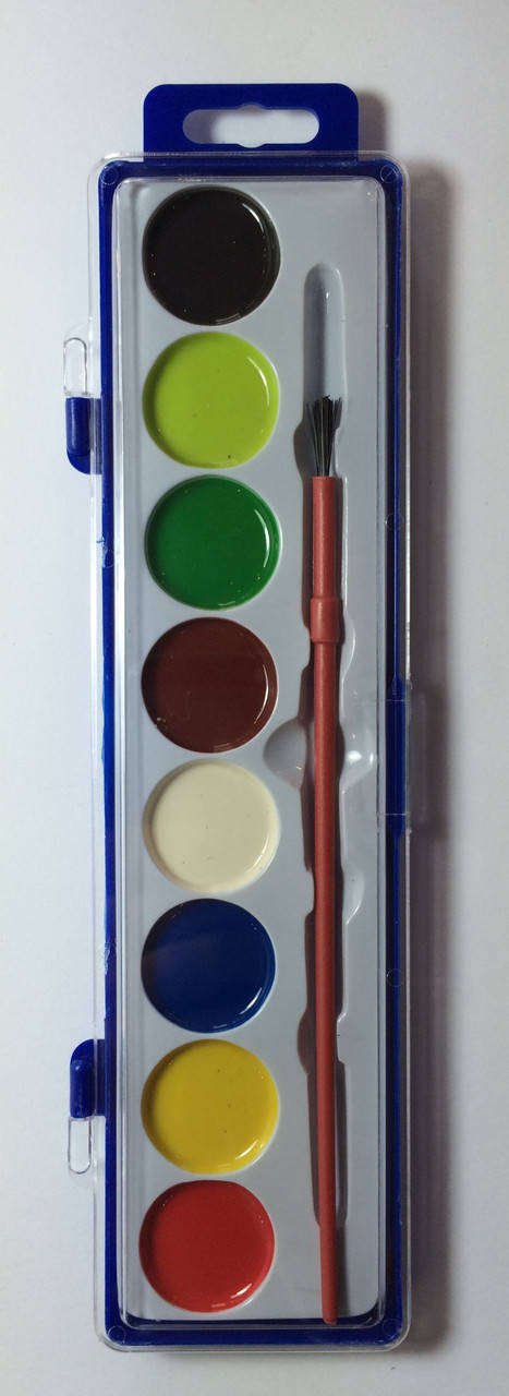 Краски акварель 8цв (3031-4), 1/192/48
Краски акварель 8цв (3031-4), 1/192/48