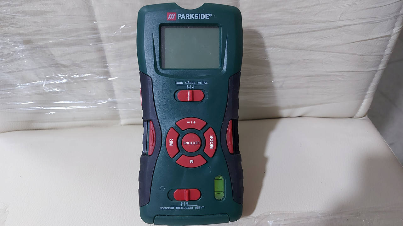 Детектор дальномер маркировочный лазер 5 в 1 Parkside PMDL 5 B3 зеленый-красный без коробки.
Детектор дальномер маркировочный лазер 5 в 1 Parkside PMDL 5 B3 зеленый-красный без коробки.