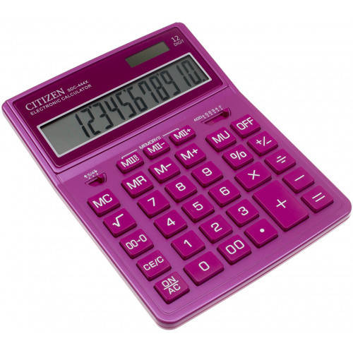 Калькулятор "Citizen" SDC444XRPKE-pink, Розовый
Калькулятор "Citizen" SDC444XRPKE-pink, Розовый