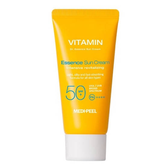 Вітамінний сонцезахисний крем для обличчя SPF50 Medi Peel Vitamin Dr Essence Sun Cream SPF50+ PA++++
Вітамінний сонцезахисний крем для обличчя SPF50 Medi Peel Vitamin Dr Essence Sun Cream SPF50+ PA++++