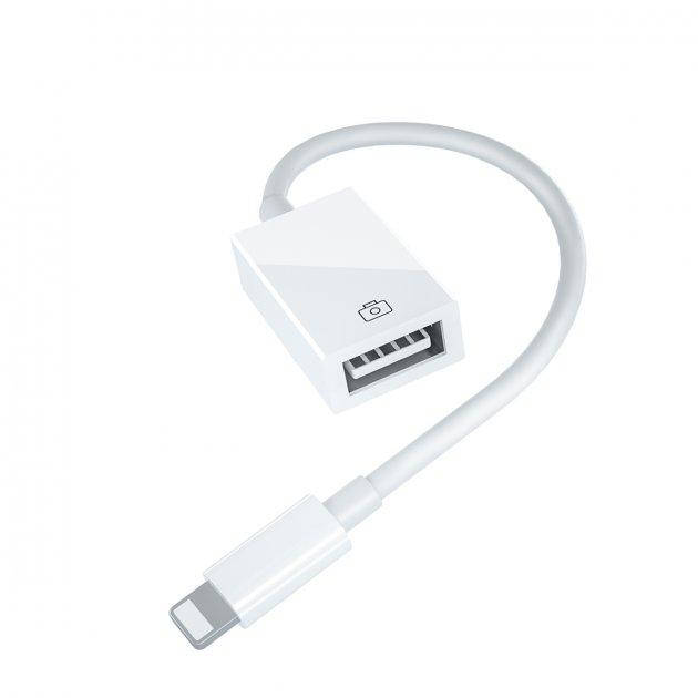Переходник для iPhone на USB-адаптер для iPad кабель для подключения камеры Apple Lightning USB Camera PAVLYSH, Белый
Переходник для iPhone на USB-адаптер для iPad кабель для подключения камеры Apple Lightning USB Camera PAVLYSH, Белый