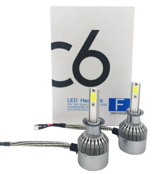 Комплект автомобильных LED ламп C6 H3 - Светодиодные лампы, Автолампа, Ближний, дальний свет, Автосвет (b451)
Комплект автомобильных LED ламп C6 H3 - Светодиодные лампы, Автолампа, Ближний, дальний свет, Автосвет (b451)
