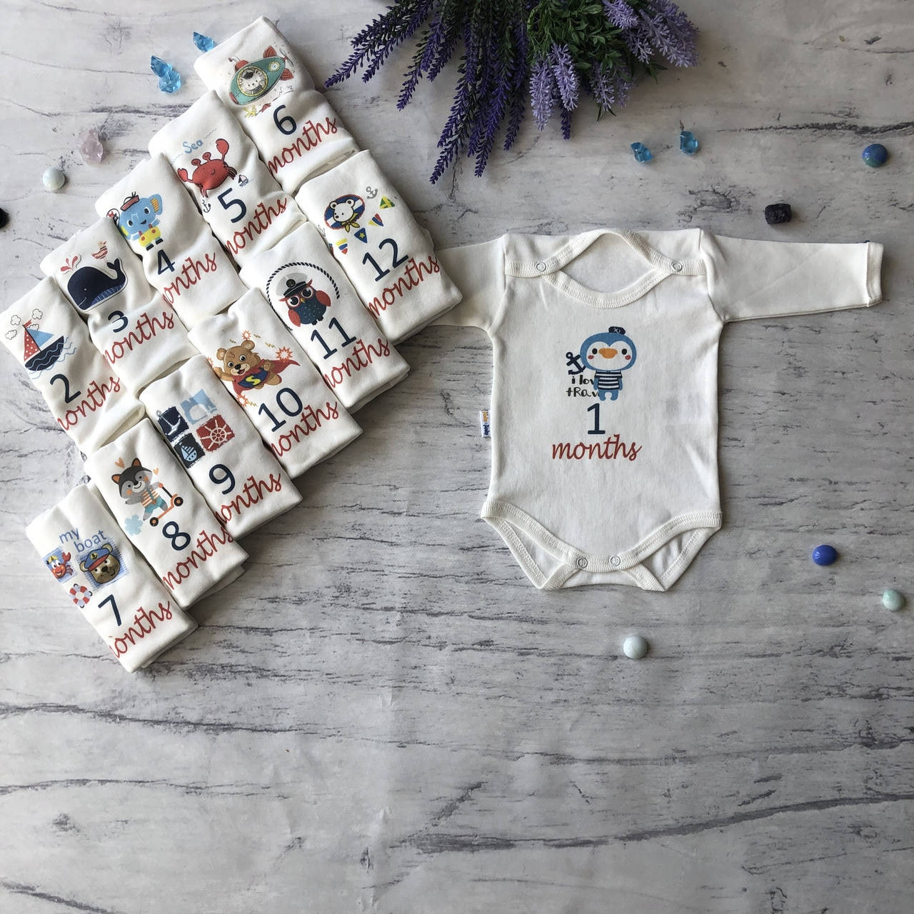 Бодики с цифрами на каждый месяц до года 9. Размер 4 , 7, 8 мес, 10 мес, 11, 12 мес
Бодики с цифрами на каждый месяц до года 9. Размер 4 , 7, 8 мес, 10 мес, 11, 12 мес