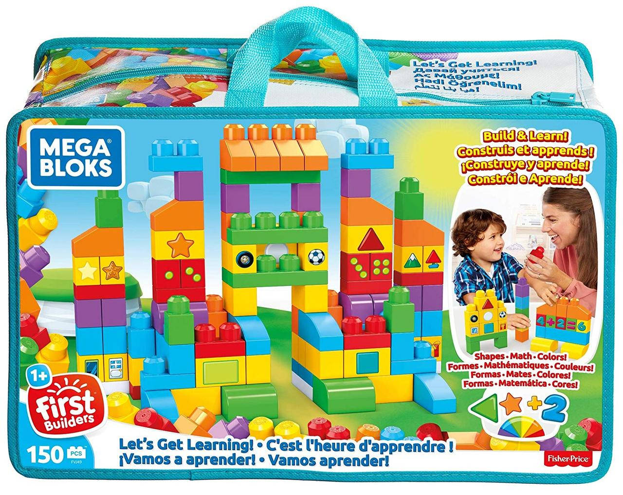 Конструктор Мега Блокс Давайте учиться 150 дет Mega Bloks Let's Get Learning Building Set FVJ49
Конструктор Мега Блокс Давайте учиться 150 дет Mega Bloks Let's Get Learning Building Set FVJ49
