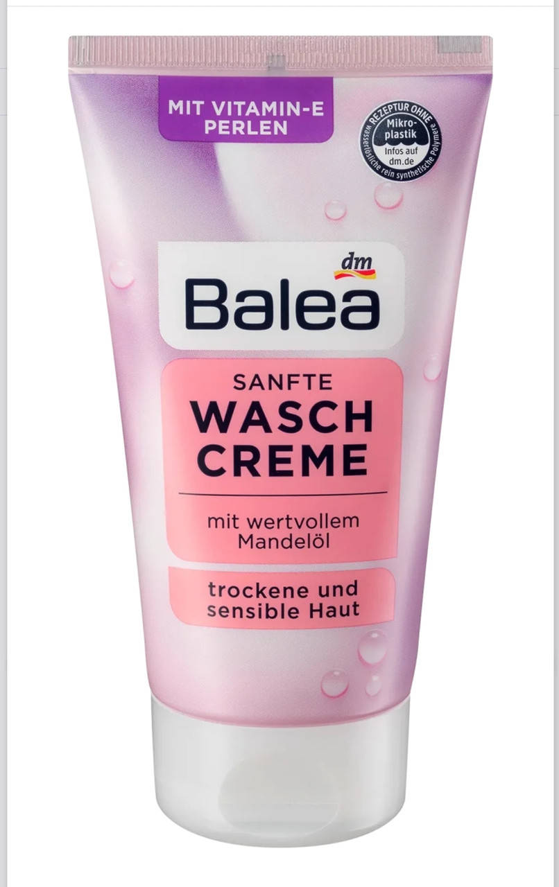 Крем для вмивання - Balea Wasch Creme. 150 мл.
Крем для вмивання - Balea Wasch Creme. 150 мл.