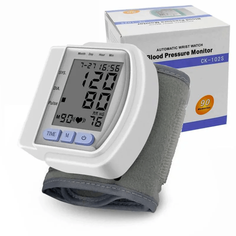Цифровой автоматический тонометр на запястье Automatic Wrist Whatch Blood Pressure (измерение давления)
Цифровой автоматический тонометр на запястье Automatic Wrist Whatch Blood Pressure (измерение давления)