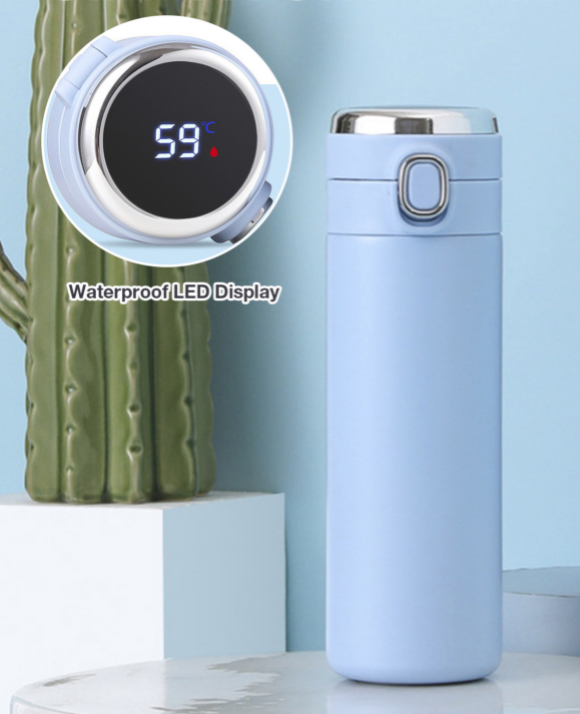 Термос Rainberg LED Smart Blue з показником температури 420 мл, Голубой
Термос Rainberg LED Smart Blue з показником температури 420 мл, Голубой