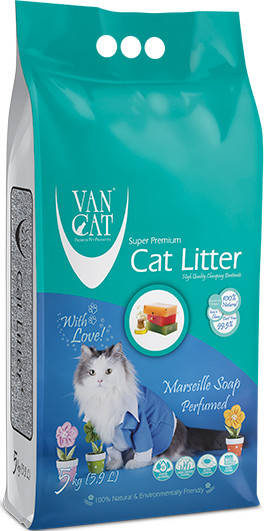 Наполнитель для кошачьего туалета Van Cat Super Premium Quality Marseille Soap Бентонитовый комкующий 5 кг (6
Наполнитель для кошачьего туалета Van Cat Super Premium Quality Marseille Soap Бентонитовый комкующий 5 кг (6