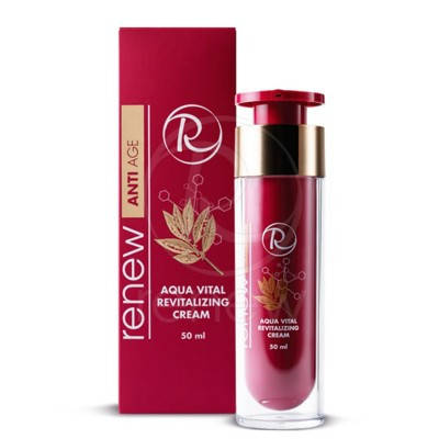 Антивозрастной солнцезащитный увлажняющий крем для лица Renew Anti Age Aqua Vital Revitalizing Cream
Антивозрастной солнцезащитный увлажняющий крем для лица Renew Anti Age Aqua Vital Revitalizing Cream