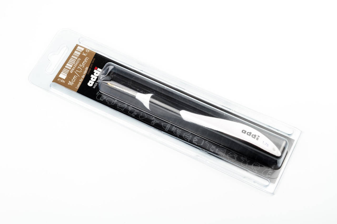 Addi - Крючок эргономический, 1.75 мм, 16 см
Addi - Крючок эргономический, 1.75 мм, 16 см