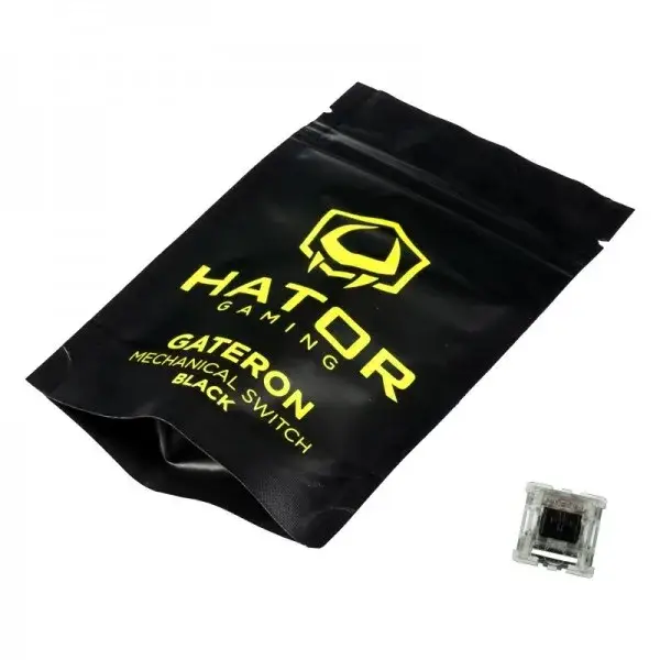 Набор переключателей для клавиатуры Hator Hotswap Switch Gateron Black (HTS-114), Черный
Набор переключателей для клавиатуры Hator Hotswap Switch Gateron Black (HTS-114), Черный