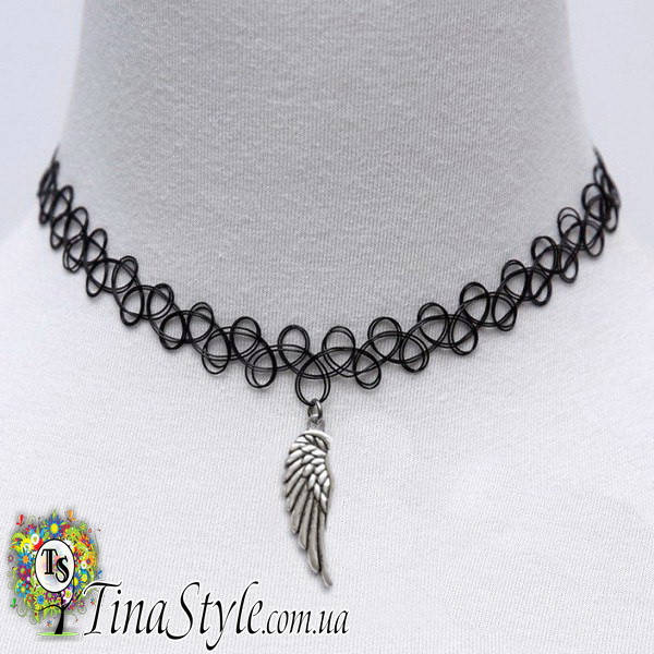 Чокер на шею с подвеской Крыло Крылья ангела перо Колье Ожерелье Choker Панк Ретро ХИТ!
Чокер на шею с подвеской Крыло Крылья ангела перо Колье Ожерелье Choker Панк Ретро ХИТ!