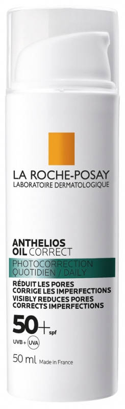 La Roche-Posay Anthelios Oil Correct SPF50+ Солнцезащитный Гель - Крем для жирной и склонной к акне кожи
La Roche-Posay Anthelios Oil Correct SPF50+ Солнцезащитный Гель - Крем для жирной и склонной к акне кожи