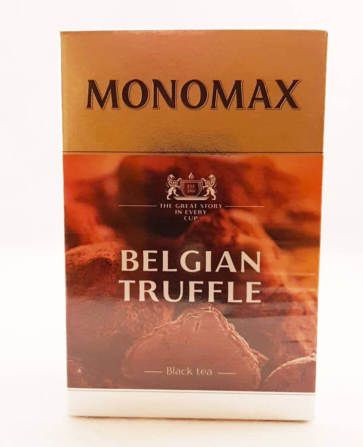 Чай черный Мономах Бельгийский трюфель Belgian Truffle 80 г 
Чай черный Мономах Бельгийский трюфель Belgian Truffle 80 г