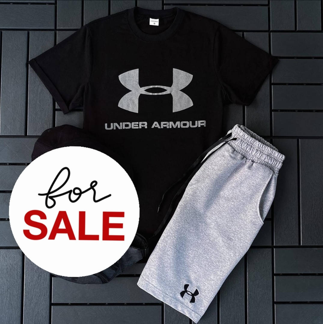 Футболка и Шорты Under Armour в Черно-Сером Цвете | Черно-Серый Мужской Летний Комплект Андер Армор 2в1
Футболка и Шорты Under Armour в Черно-Сером Цвете | Черно-Серый Мужской Летний Комплект Андер Армор 2в1