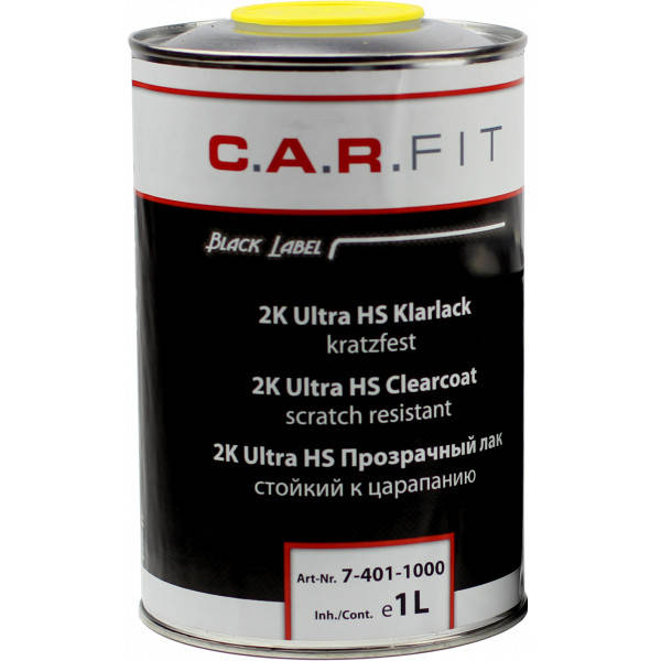 Прозрачный двухкомпонентный акриловый лак Ultra HS (1л) без отвердителя C.A.R. FIT 7-401-1000 (Германия)
Прозрачный двухкомпонентный акриловый лак Ultra HS (1л) без отвердителя C.A.R. FIT 7-401-1000 (Германия)