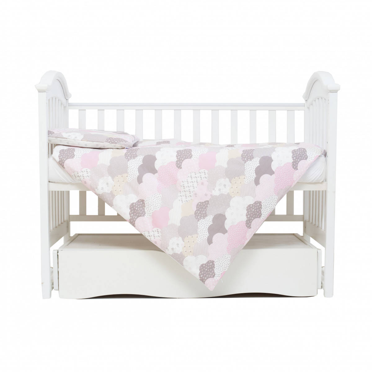 Комплект постельного белья детский с простынью на резинке Тучки Twins Comfort line, 3 эл., серый/розовый
Комплект постельного белья детский с простынью на резинке Тучки Twins Comfort line, 3 эл., серый/розовый