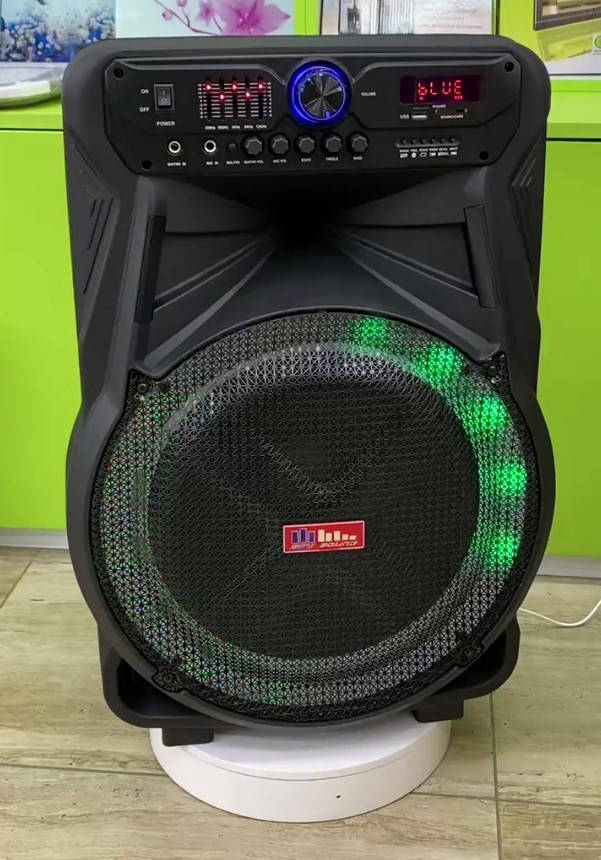 Колонка аккумуляторная Sky Sound-7272 15 дюймов с радиомикрофоном 200W (USB/FM/Bluetooth/TWS)
Колонка аккумуляторная Sky Sound-7272 15 дюймов с радиомикрофоном 200W (USB/FM/Bluetooth/TWS)