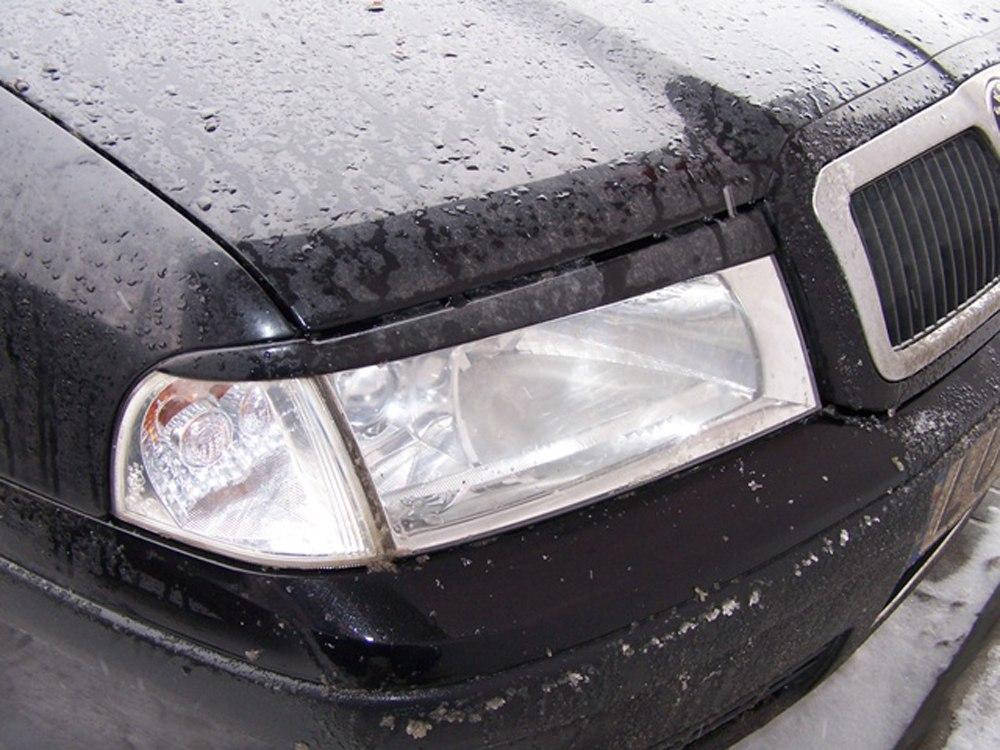 Реснички на фары Skoda Octavia Tour 1997-2009 Накладки фар авто Бровки для Шкода Октавия Тур, Черный
Реснички на фары Skoda Octavia Tour 1997-2009 Накладки фар авто Бровки для Шкода Октавия Тур, Черный
