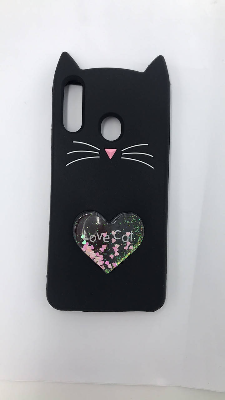 Чехол силиконовый 3D Case с переливающимися блёстками для Samsung Galaxy А20s Кот чёрный, Черный
Чехол силиконовый 3D Case с переливающимися блёстками для Samsung Galaxy А20s Кот чёрный, Черный