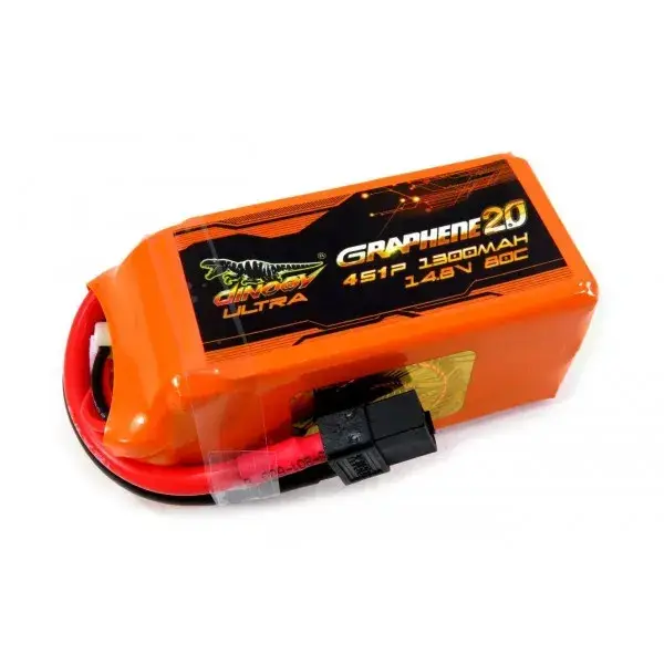 Аккумулятор Dinogy ULTRA G2.0 LiPO 14,8В 1300мАч 4S 80C 70х34х33мм 173г XT60 (DLC-4S1300XTU-XT)
Аккумулятор Dinogy ULTRA G2.0 LiPO 14,8В 1300мАч 4S 80C 70х34х33мм 173г XT60 (DLC-4S1300XTU-XT)