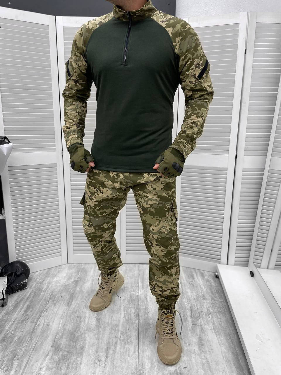 Тактическая Летняя военная форма комплект, ( Убакс + Штаны ), Камуфляж "Пиксель ЗСУ" L, Камуфляж мультикам
Тактическая Летняя военная форма комплект, ( Убакс + Штаны ), Камуфляж "Пиксель ЗСУ" L, Камуфляж мультикам