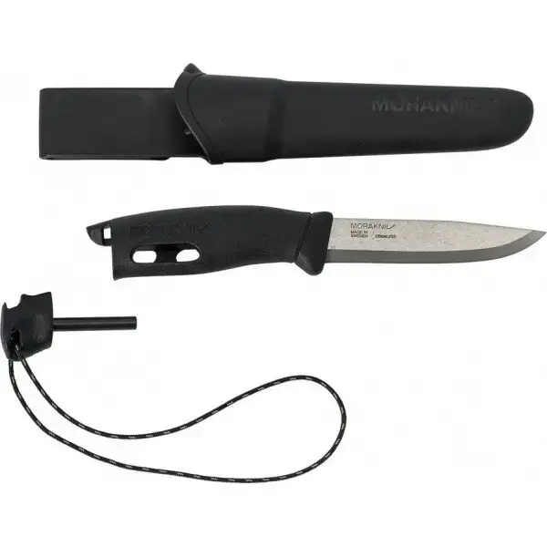 Туристический Нож с кресалом Morakniv (Мора) "Companion Spark" Black (13567) Нержавеющая, Черный
Туристический Нож с кресалом Morakniv (Мора) "Companion Spark" Black (13567) Нержавеющая, Черный