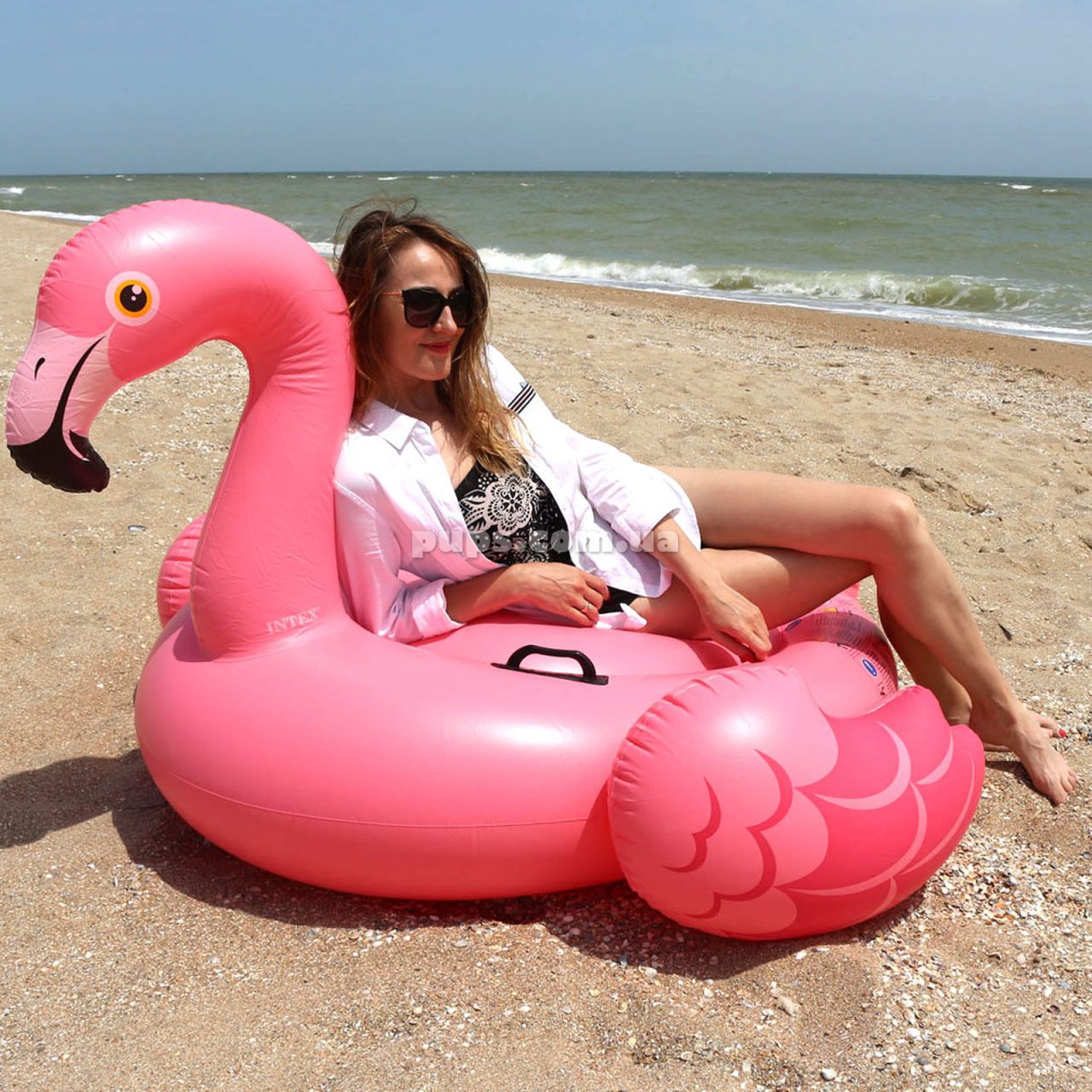 Матрас надувной Intex Розовый Фламинго с ручками (Flamingo), 143х137х97см, от 3-х лет, арт.57558. Отлично
Матрас надувной Intex Розовый Фламинго с ручками (Flamingo), 143х137х97см, от 3-х лет, арт.57558. Отлично