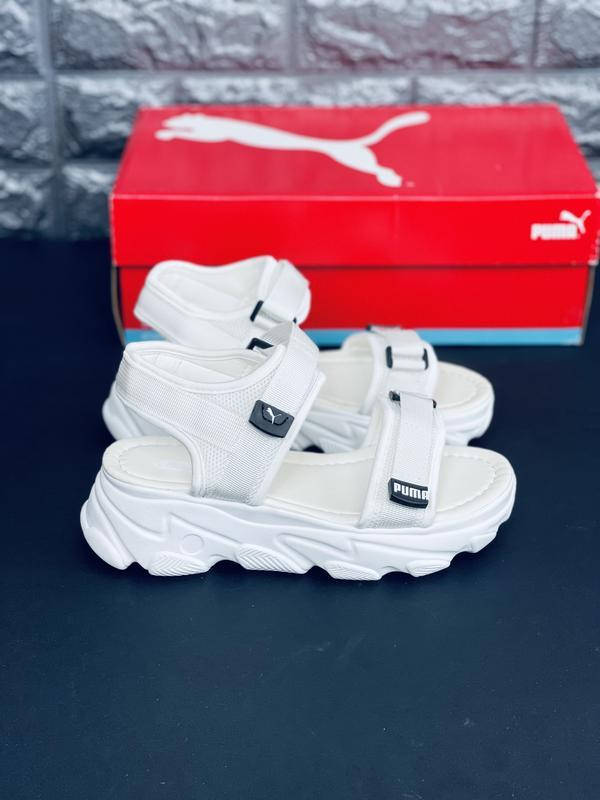 Белые женские Сандали Пума Новинка! Босоножки Puma Sandal Сандалии Топ Сандалии 40, Белый, Босоножки
Белые женские Сандали Пума Новинка! Босоножки Puma Sandal Сандалии Топ Сандалии 40, Белый, Босоножки