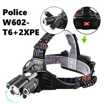 Мощный налобный Фонарь Police W602 T6 + 2XPE ЗУ micro USB | Светодиодный фонарик для кемпинга
Мощный налобный Фонарь Police W602 T6 + 2XPE ЗУ micro USB | Светодиодный фонарик для кемпинга