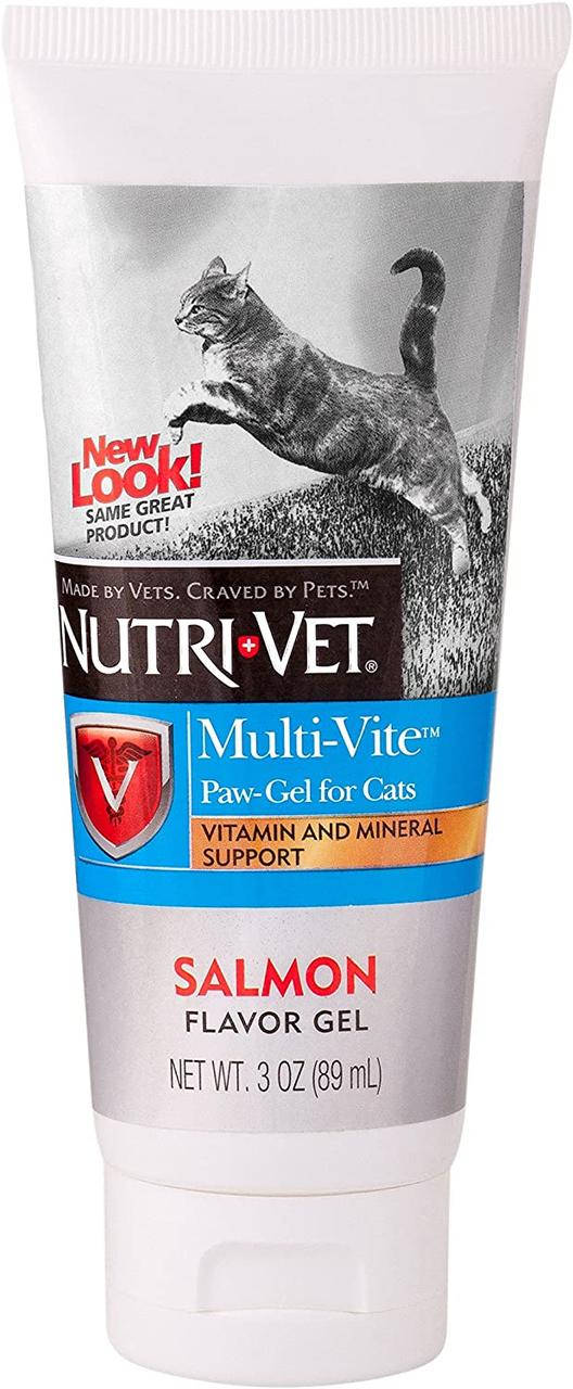 Нутри-Вет паста для котов Мульти-Вит Nutri-Vet Multi-Vite комплекс витаминов и минералов со вкусом лосося 89мл
Нутри-Вет паста для котов Мульти-Вит Nutri-Vet Multi-Vite комплекс витаминов и минералов со вкусом лосося 89мл
