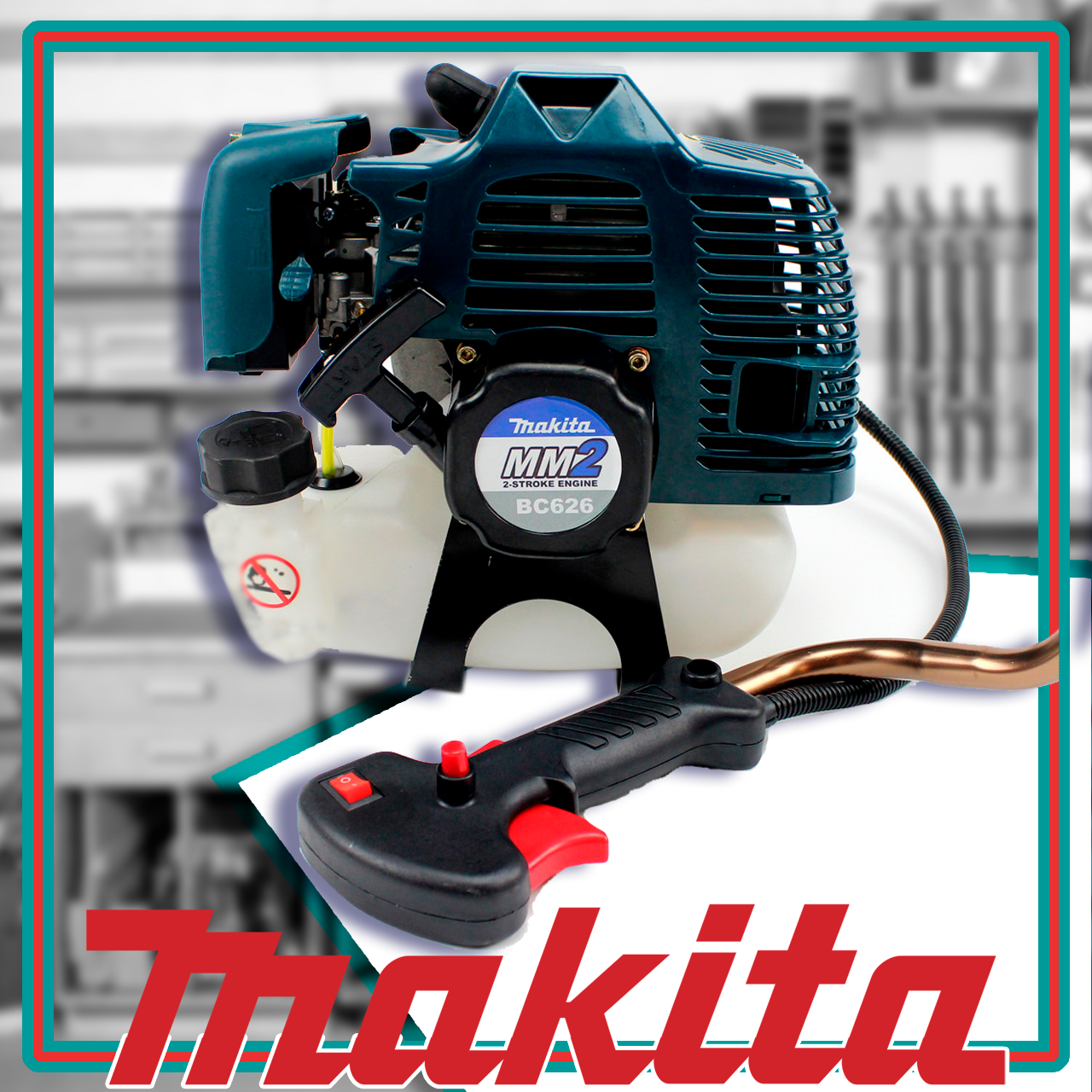 Мотокоса Makita BC 626 Триммер бензиновый Бензокоса двухтактная Макита 5.2 кВт 2 тактный Комплектация ЭКО
Мотокоса Makita BC 626 Триммер бензиновый Бензокоса двухтактная Макита 5.2 кВт 2 тактный Комплектация ЭКО