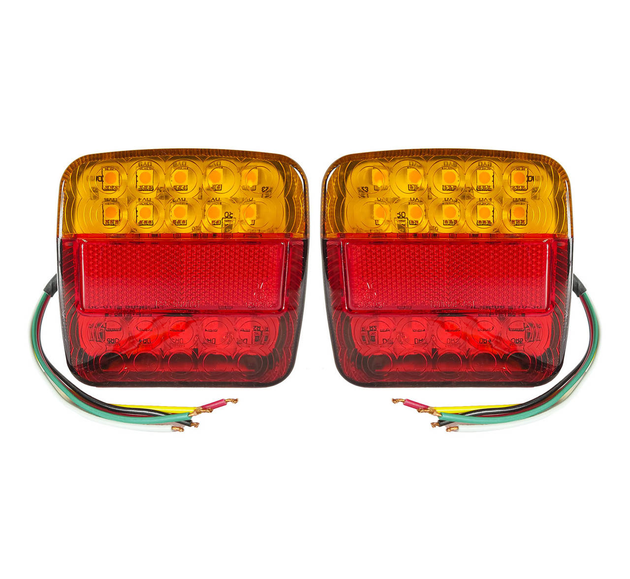 Задние LED фонари, на прицеп, на трактор, на грузовик 12 и 24 Вольта (105х105мм) Цена за комплект!
Задние LED фонари, на прицеп, на трактор, на грузовик 12 и 24 Вольта (105х105мм) Цена за комплект!